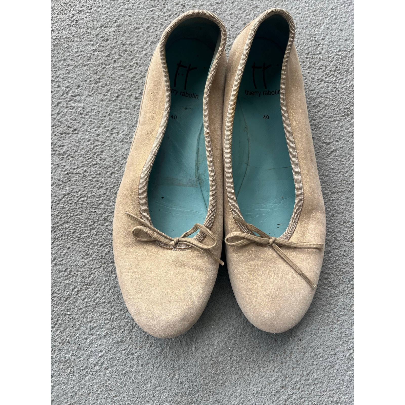 Thierry Rabotin Ballet Flats, Size 40